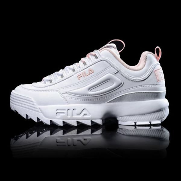 Calzado Heritage Fila Hombre Blancas / Rosas - Disruptor 2 - España 601495EXZ